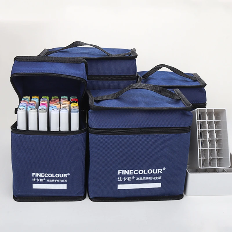 Fabric Marking Pen - Bolsa para rotuladores FINECOLOUR con cremallera,