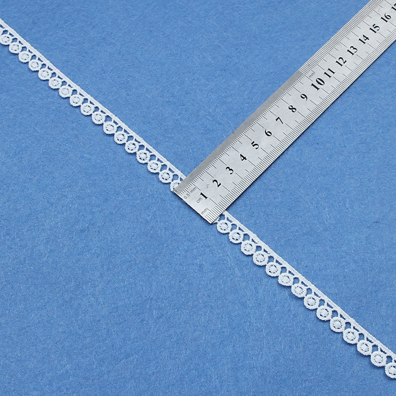 Cinta de encaje blanca de 50 y - Sewing Eyelet Fabric reseña y precio