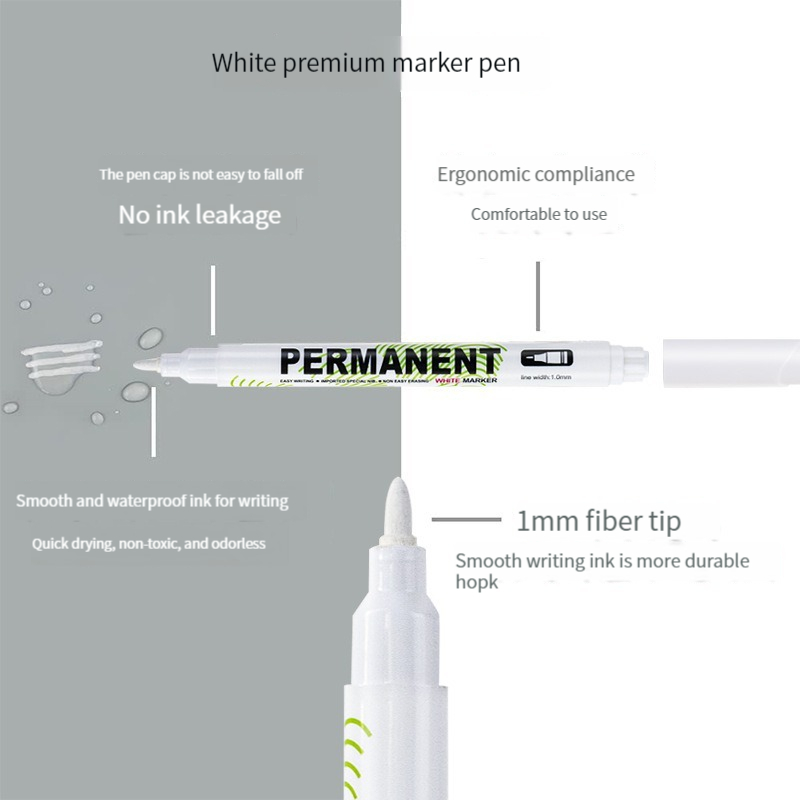 1/5/20 Piezas Rotulador Blanco - Fabric Marking Pen reseña y precio