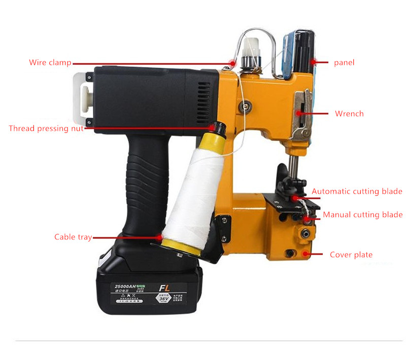 Máquina Selladora de Bolsas Te - Sewing Machine In Textile Industry reseña y precio