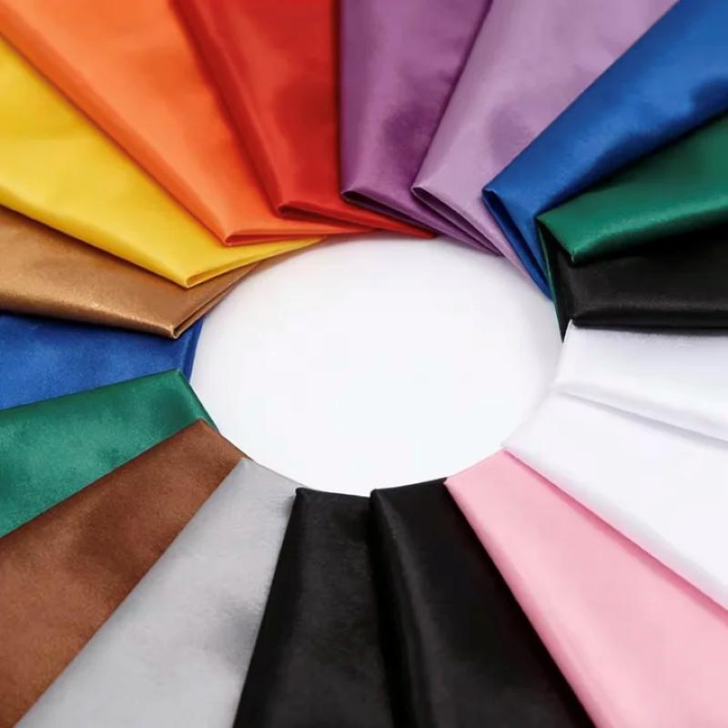 Tela de Satén Suave Multicolor - Textile And Sewing Materials reseña y precio