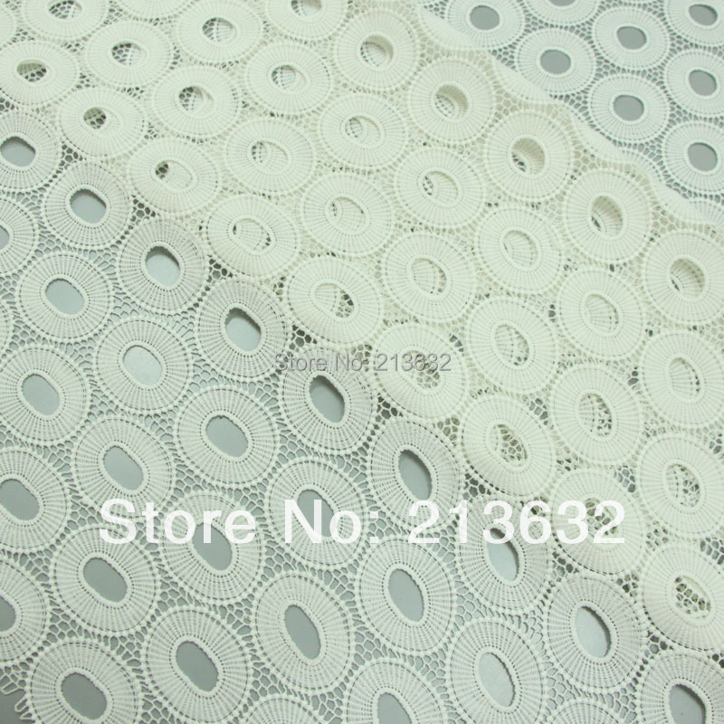 Tela de encaje bordada de alta - Sewing Eyelet Fabric reseña y precio