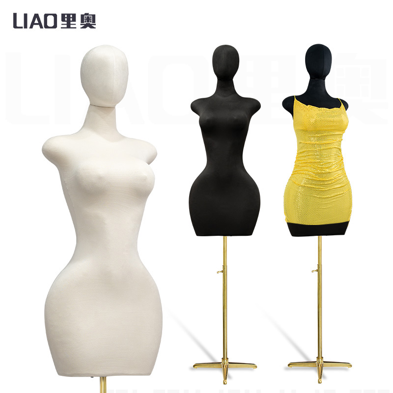 Maniquí de medio cuerpo con cu - Dress Form Mannequin reseña y precio