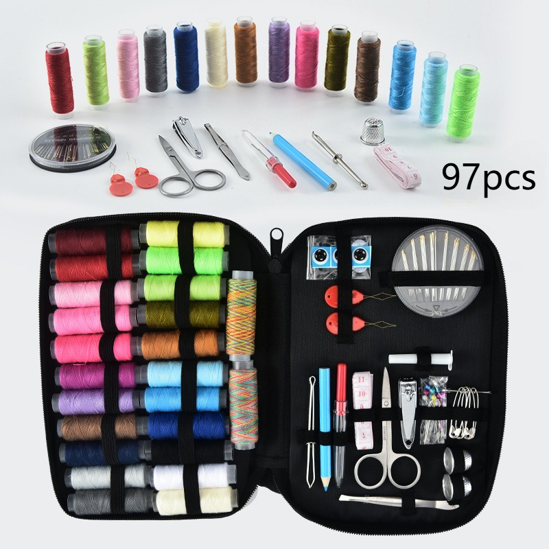 Kit de costura de 97 piezas co - Sewing Thread Production reseña y precio