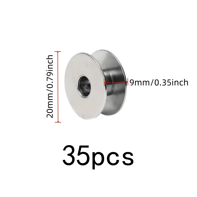 35 bobinas de aluminio para co - Sewing Thread Production reseña y precio