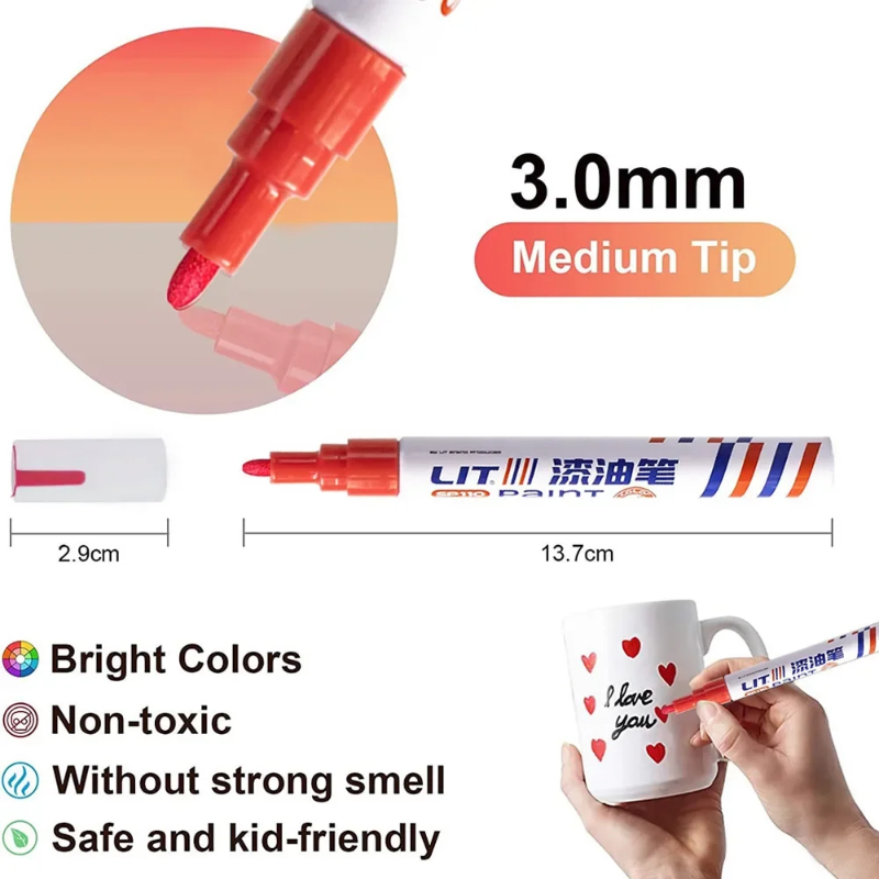 Marcadores de pintura permanen - Fabric Marking Pen reseña y precio