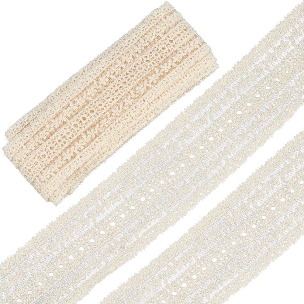 Cinta de encaje de algodón vin - Sewing Eyelet Fabric reseña y precio