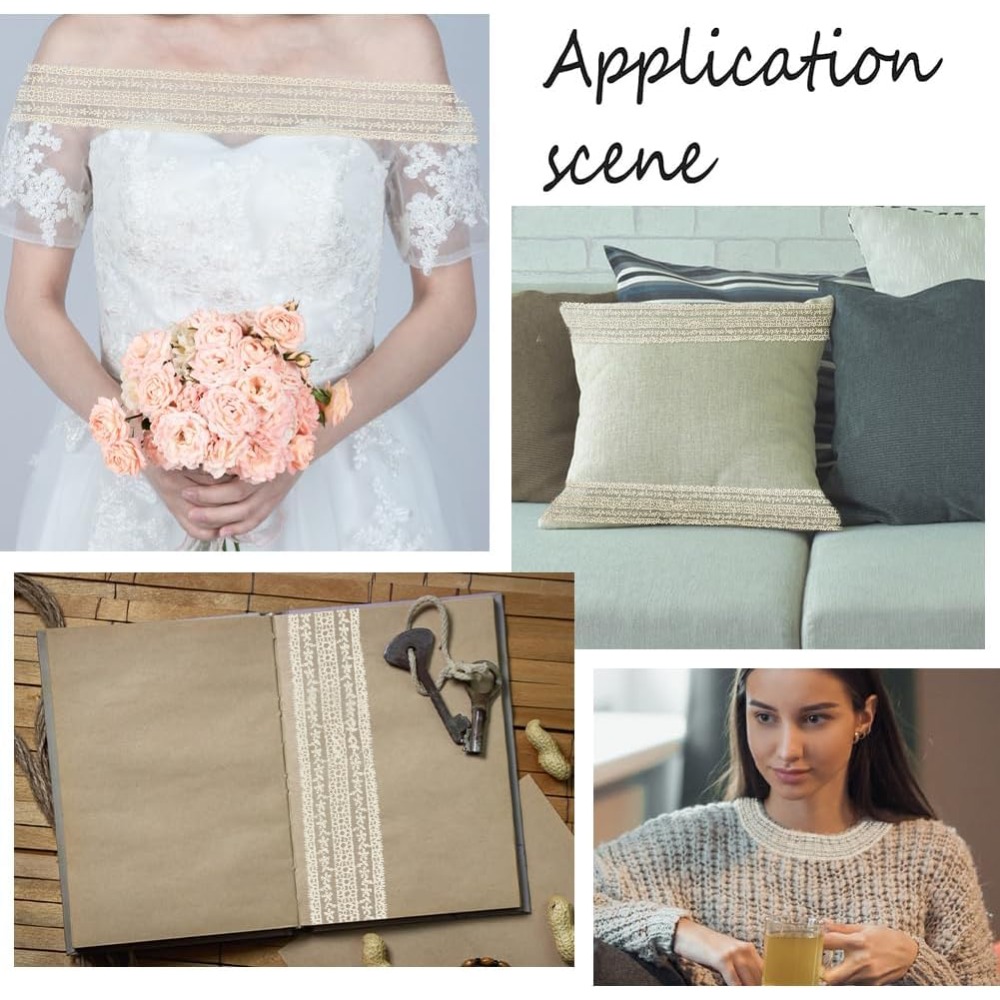 Cinta de encaje de algodón vin - Sewing Eyelet Fabric reseña y precio
