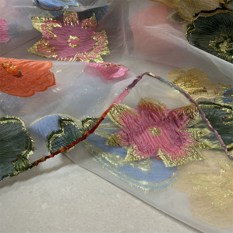 Tela de Organza Jacquard de 10 - Sewing Thread In Textile reseña y precio
